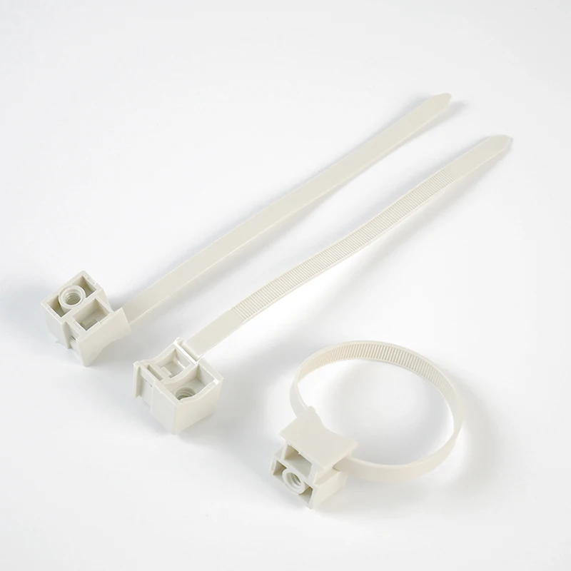 Widely Used Nylon 66 Material Soft Cable Tie Coloured Push Mount Cable Ties Fire Tree Cable Ties