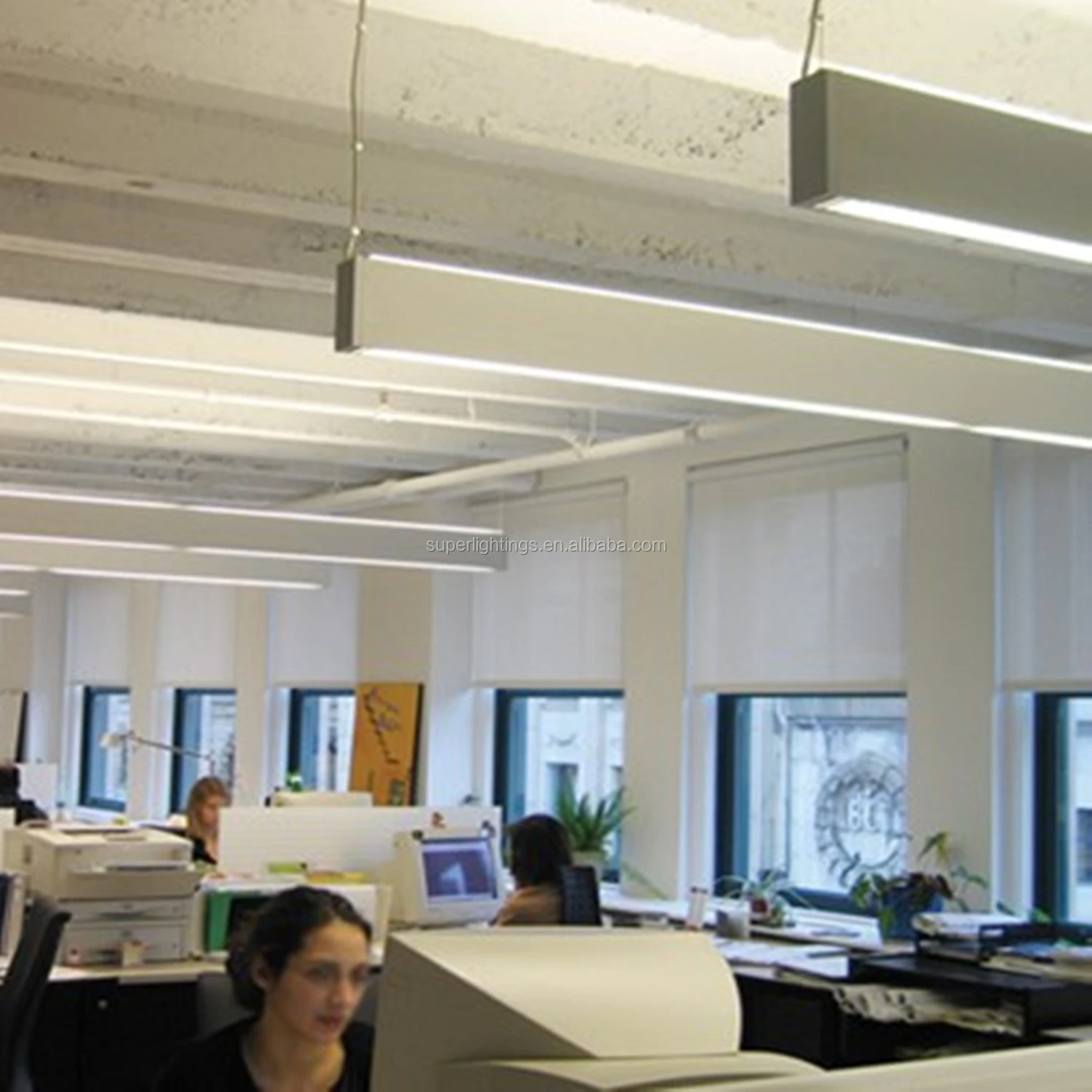 Aluminum Profile Led Linear Direct Indirect Light for Office Hotel School