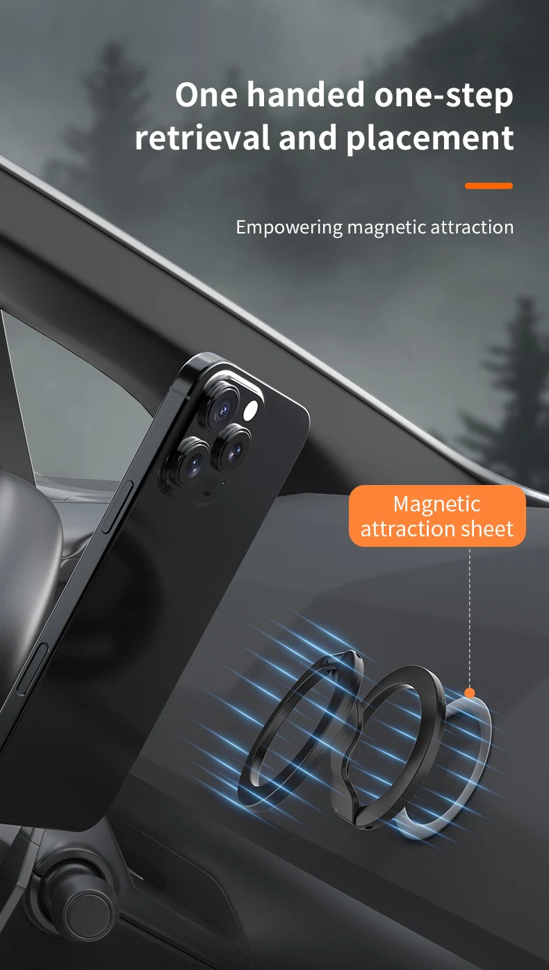 Strong Magnet Phone Stand Height Adjustable Flexible Bendable Waterproof Rust Resistant for Desk Office Use