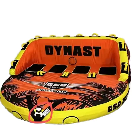 Factory Price 4 Person Towable Power Inflatable Water Ski Tube Sports ...
