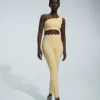 Conjunto amarillo limón
