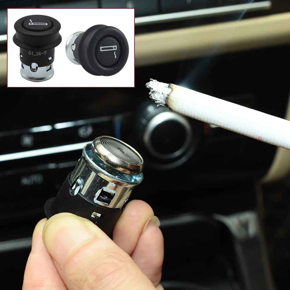 Accessoires intérieurs de voiture, allume-cigare universel pour BMW toutes  séries 1 2 3 4 5 6 7 X1 X2 X3 X4 X5 X6 F20 F10 F30 61349308246