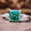 925 Silver+Vvs Moissanite
