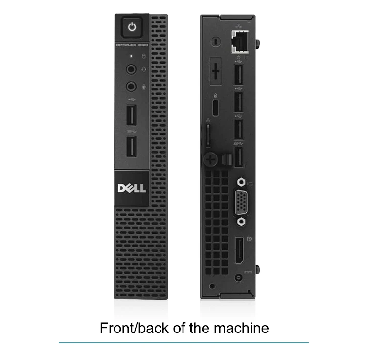 Black Business Desktop Customized Wholesale For Dell 3020 Used Mini