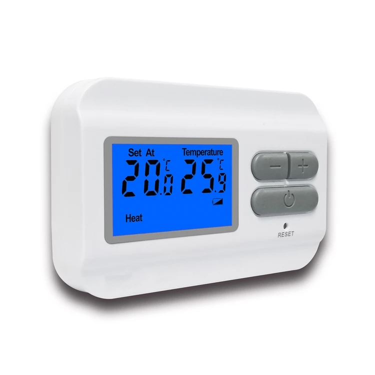 230V LCD Display Digital Non-programmable Heating Boiler Smart Electronic Thermostat for Temperature Control