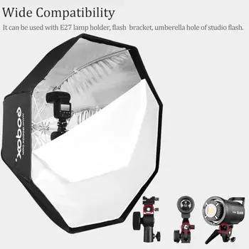 GODOX 32"/ 80cm Umbrella Octagon Portable Softbox Reflector for Studio Photography Speedlite Flash detail image