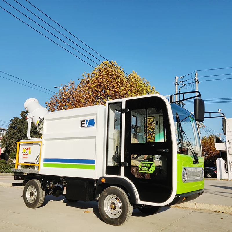 Fog Cannon Dust Suppression Vehicle Environmental Watering Cart Street Green Garden Fire Truck Water Cannon Sprinkle Truck