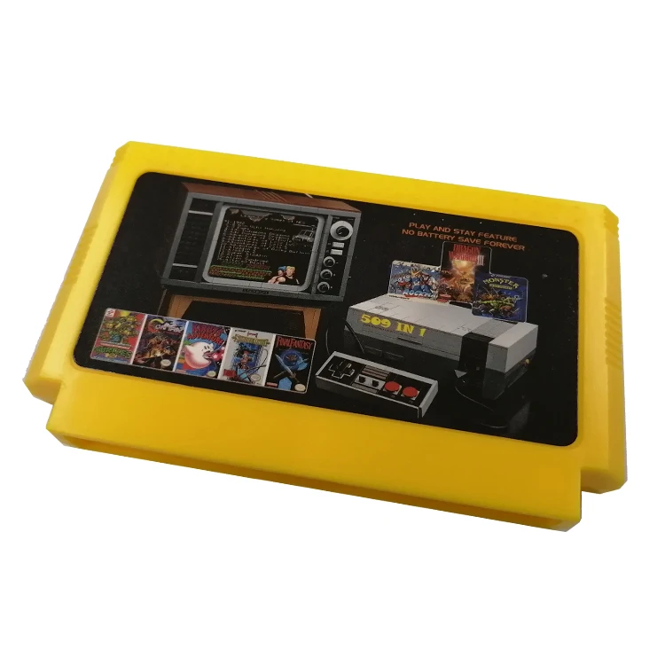 Best 509 in 1 game cartridge for fc Video Games big Memory 8 Bit 60 Pin  game card For Nintend video console| Alibaba.com