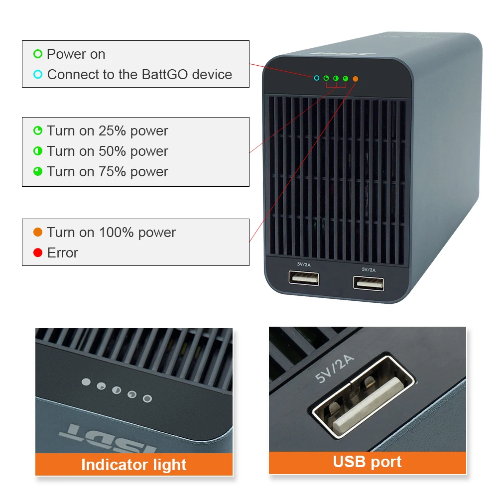 2024 ISDT SP2417 400W / SP2425 600W RC Battery Charger Adapter Power Supply Adapter With Dual USB Charging Output for RC Models factory