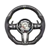 F10 Carbon+leather+Led+Yellow Stitching+Buttons Pa