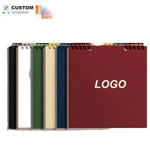 2026 Hit Style Retro Square Notebook Removable Loose-leaf Book Junior High School High School A3 A5 Sizes Irritating Your Hands