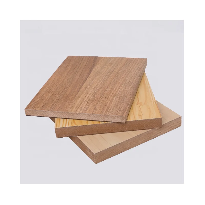 Good Quality Mdf Board Slatewall Display Mdf Sheet Melamine Board  18mm Manufacturer From Linyi