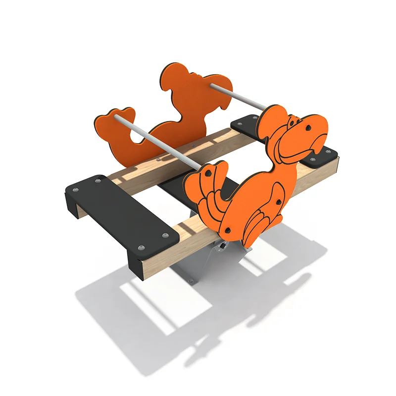Wholesale Customized Animal Shaped Children's Seesaw Outdoor Kindergarten Seesaw Kindergarten Play Equipment