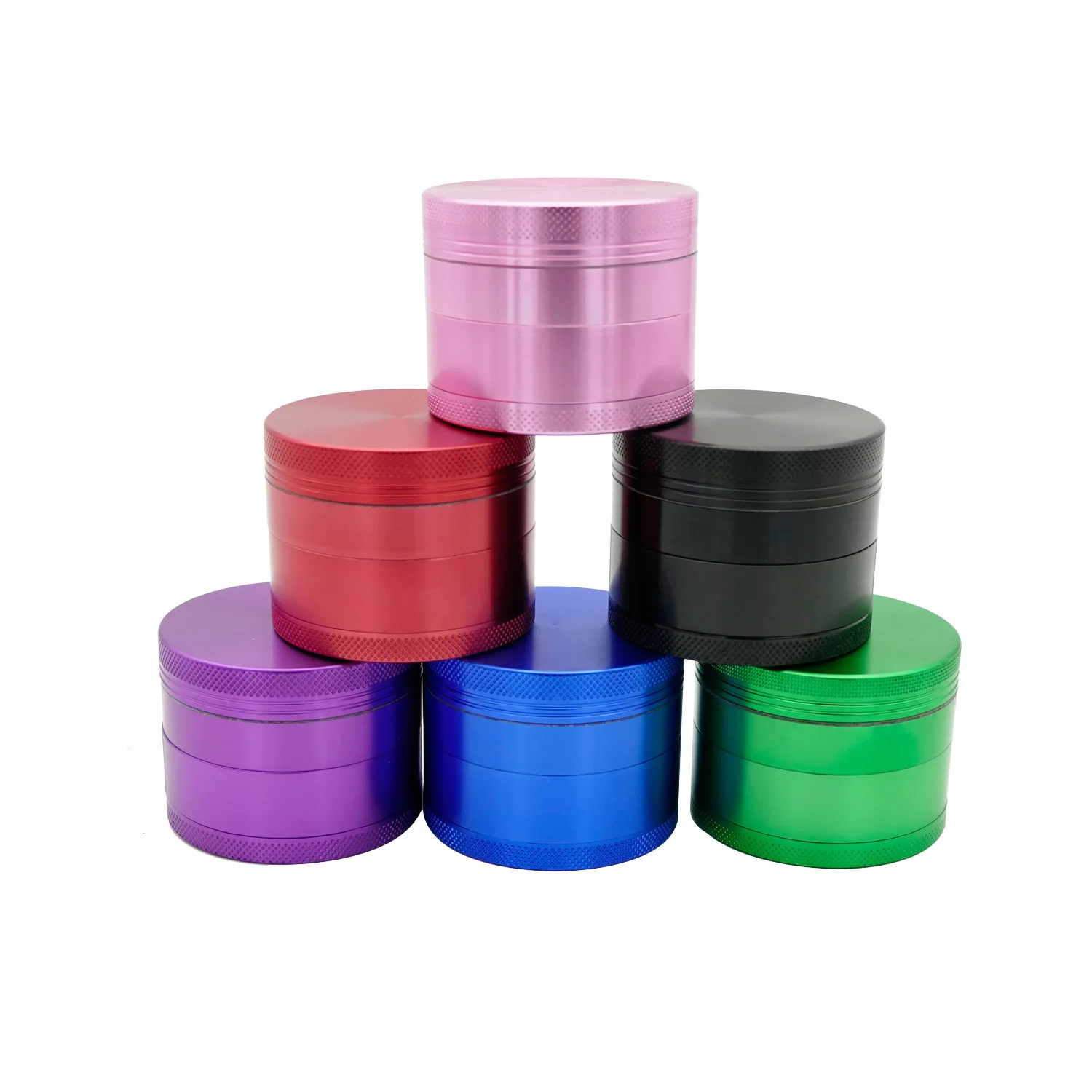 Best Sale 55mm Herb Grinder 4-layers Metal Spice Grinder 2\