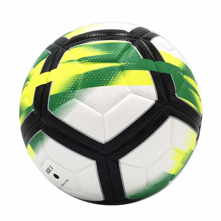 Ballon De Football PU Taille 5 - Sans Couture, Durable - Match Et Entraînement 2024 - NEUF