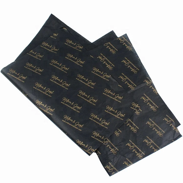 China Custom printed logo tissue silk paper for clothes shoes gift