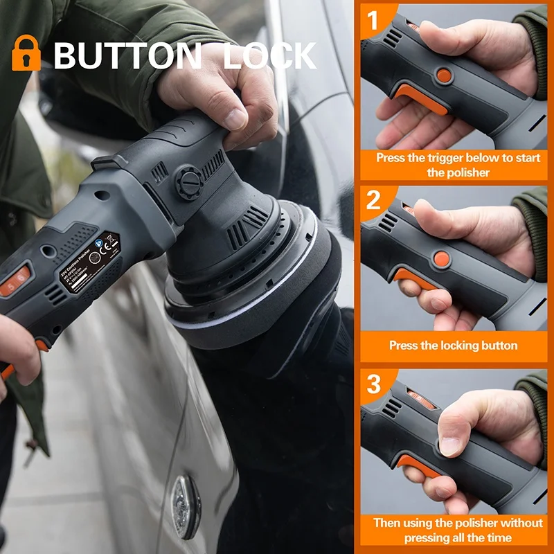 Wholesale Metalwell 20V Dual Action Cordless Car Polisher