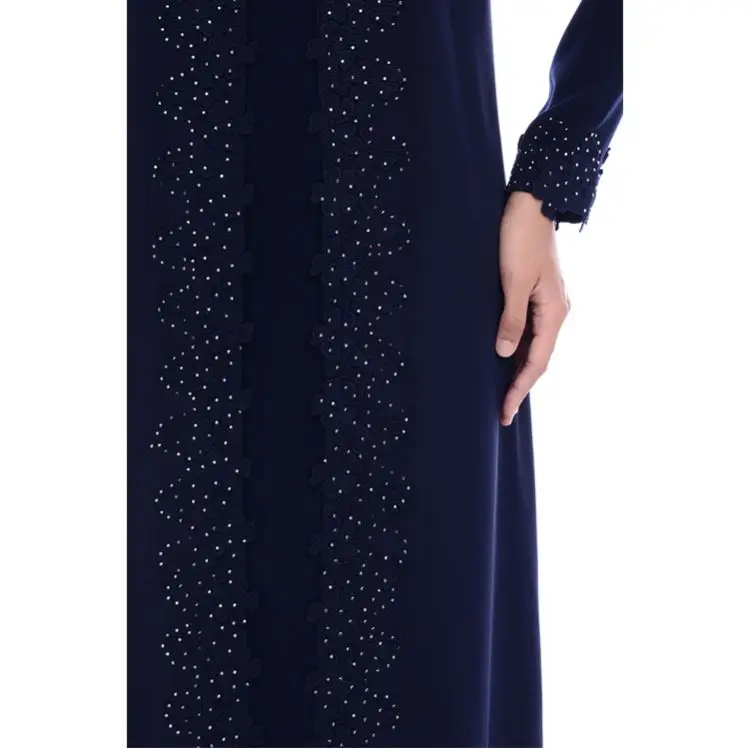 2019 Maxi in Prayer Simple Dress Muslim Modern Dubai Abaya New Design for Indonesia Kebaya