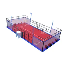 Strength Factory High-end Panoramic Padel Courts Paddle Tennis from Design to Shipment