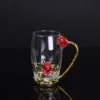 Red single cup 350ml