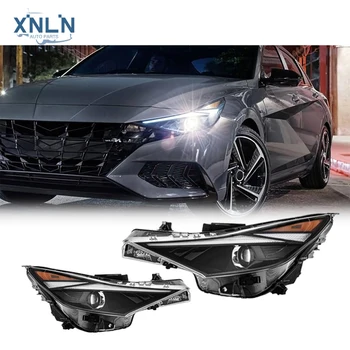 US Version Headlamp Halogen Xenon Headlights for Hyundai Elantra 2021 92101-AB000 Customized