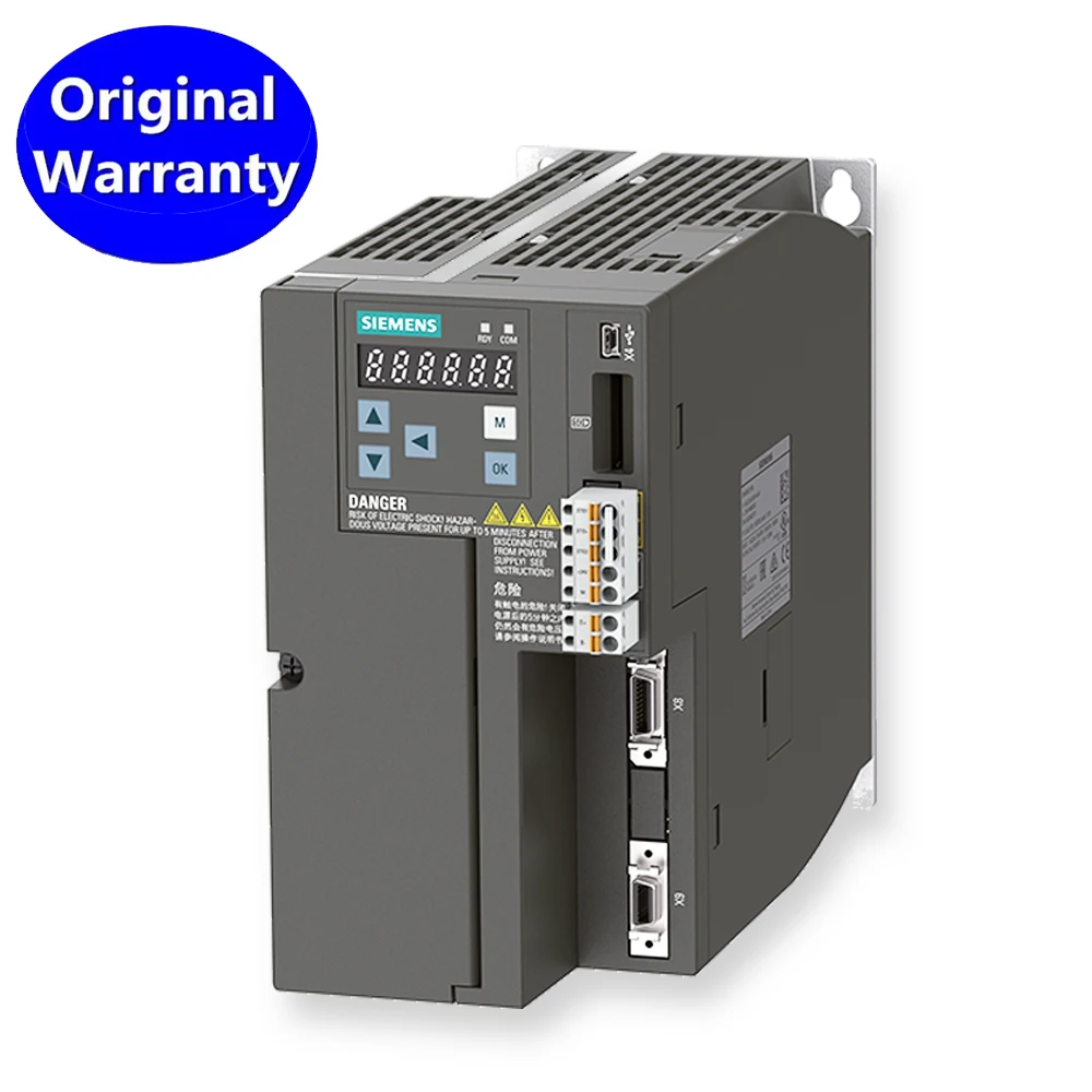 6SL3210-5FE11-5UF0 SINAMICS V90 Сервопривід 6SL3210 Перетворювач 6SL3210-5FE11 Siemenss