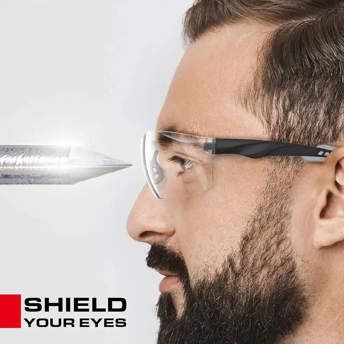 Ultra Light Safety Glasses Eye Protection Mine Work Glasses