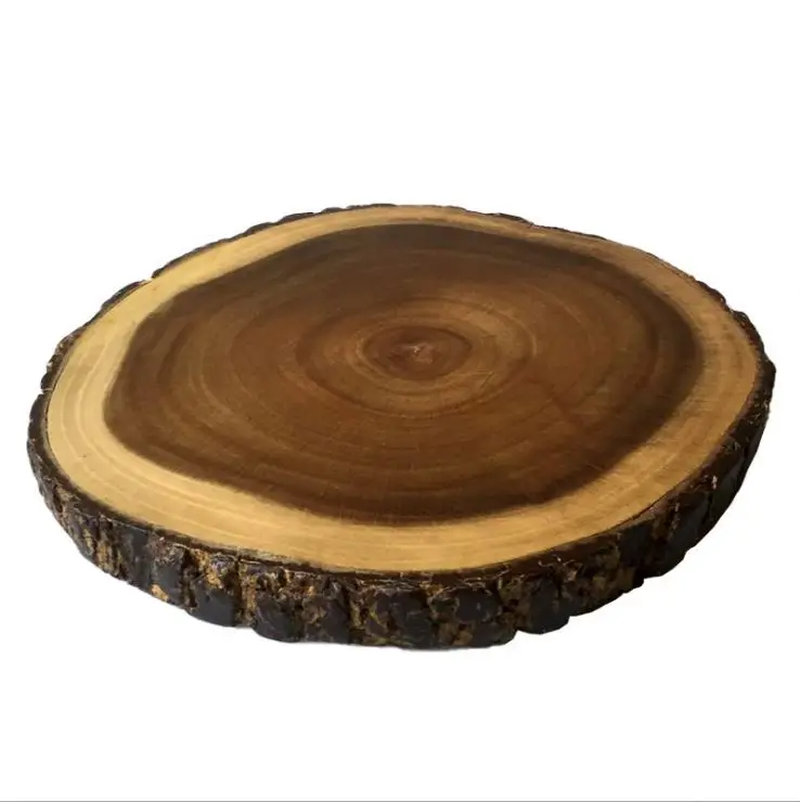 Natural and Organic Raw Bark Edge Serving Platter