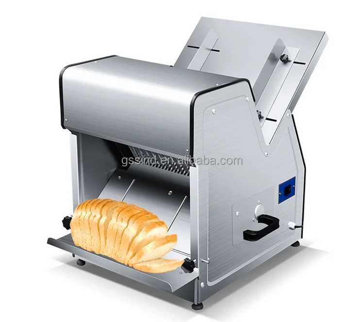  Commercial Bread Slicer,370W Electric Toast Bread