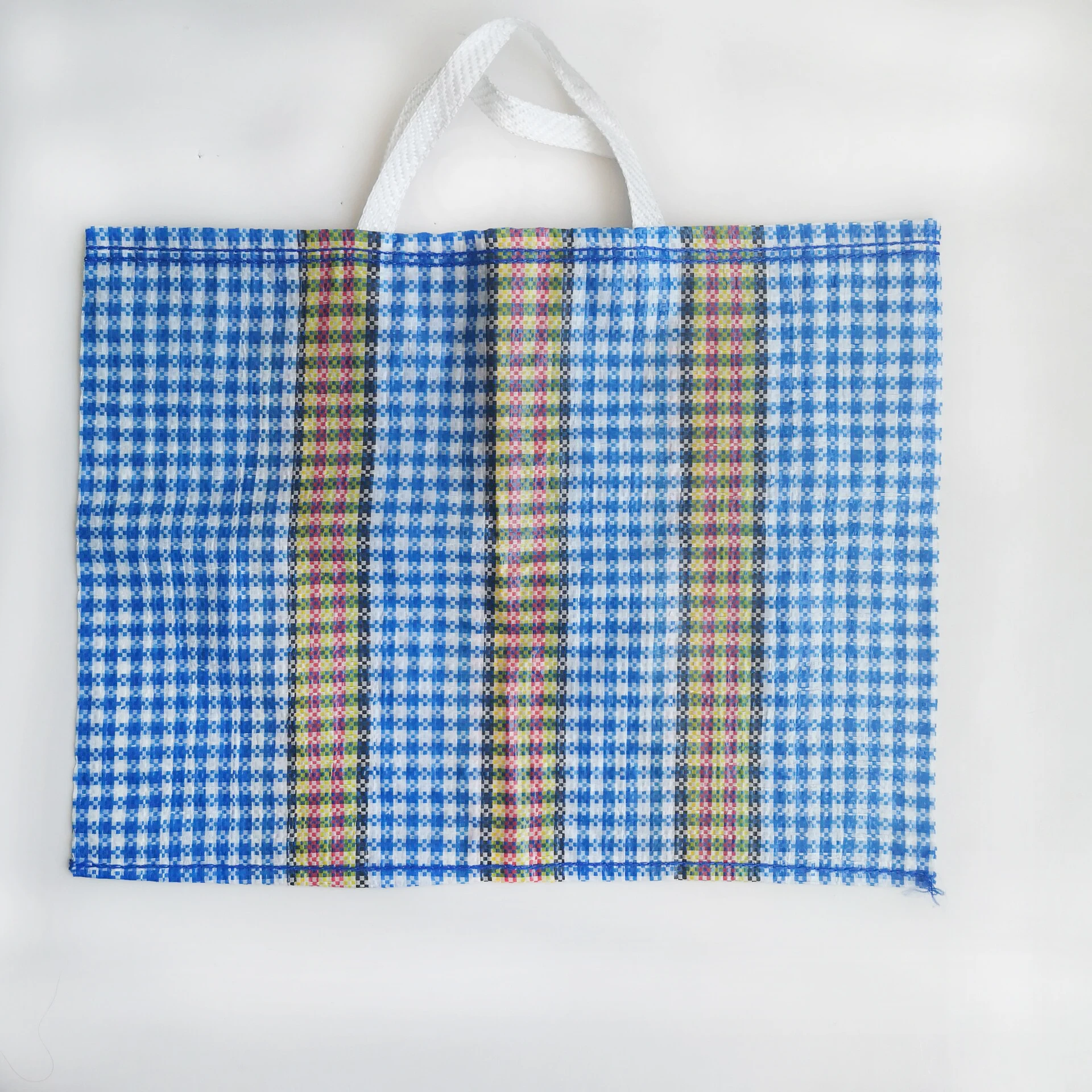 Bolsa de compras tejida de rafia, bolso de compras de 20kg, 25kg