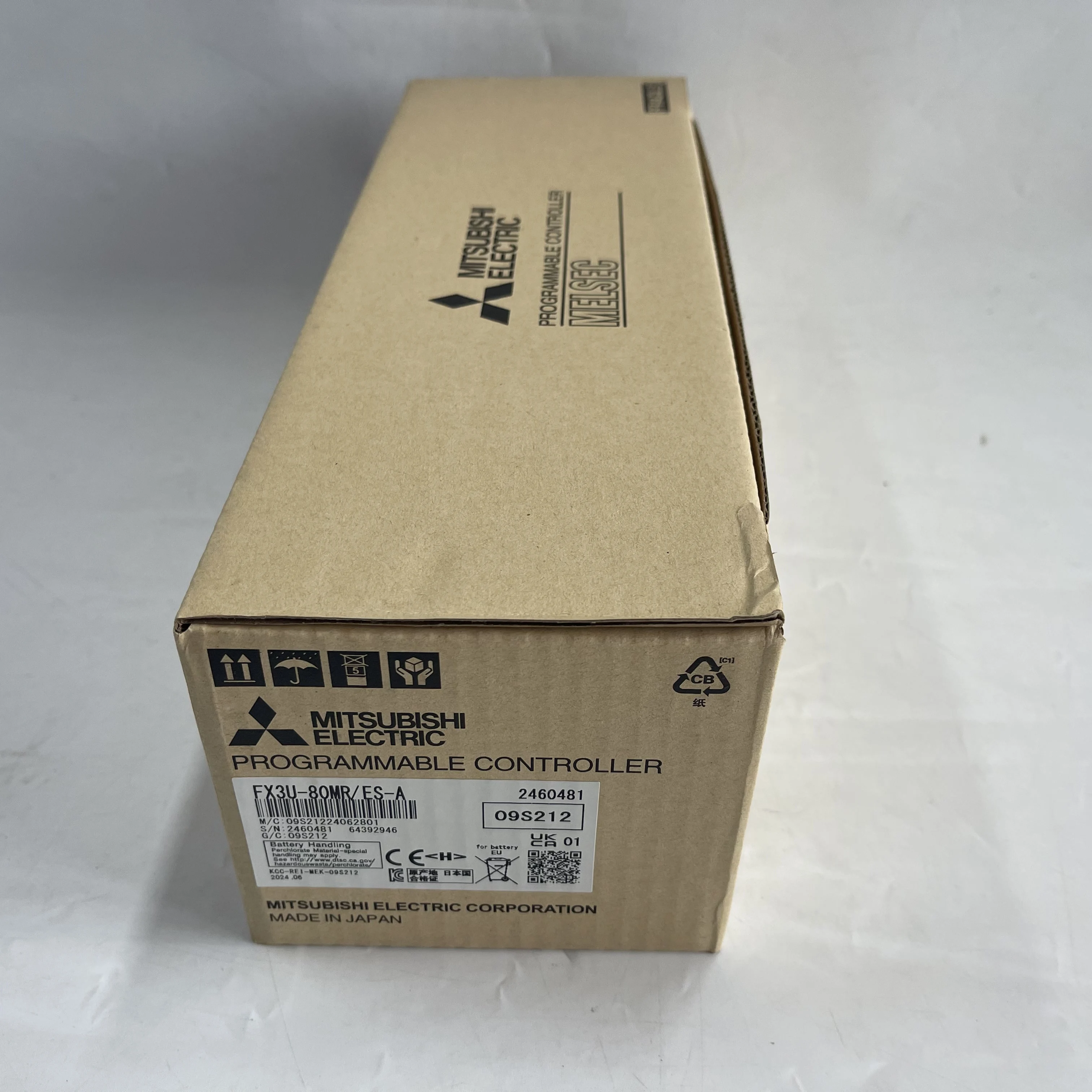 Mitsubishi Programmable Controller FX3U-80MR/ES-A