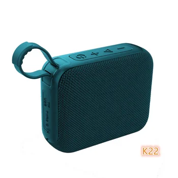 K22 2024 New Design Customizable Sports Portable and mini Outdoor Super Deep Bass Fabric Music Wireless Speaker