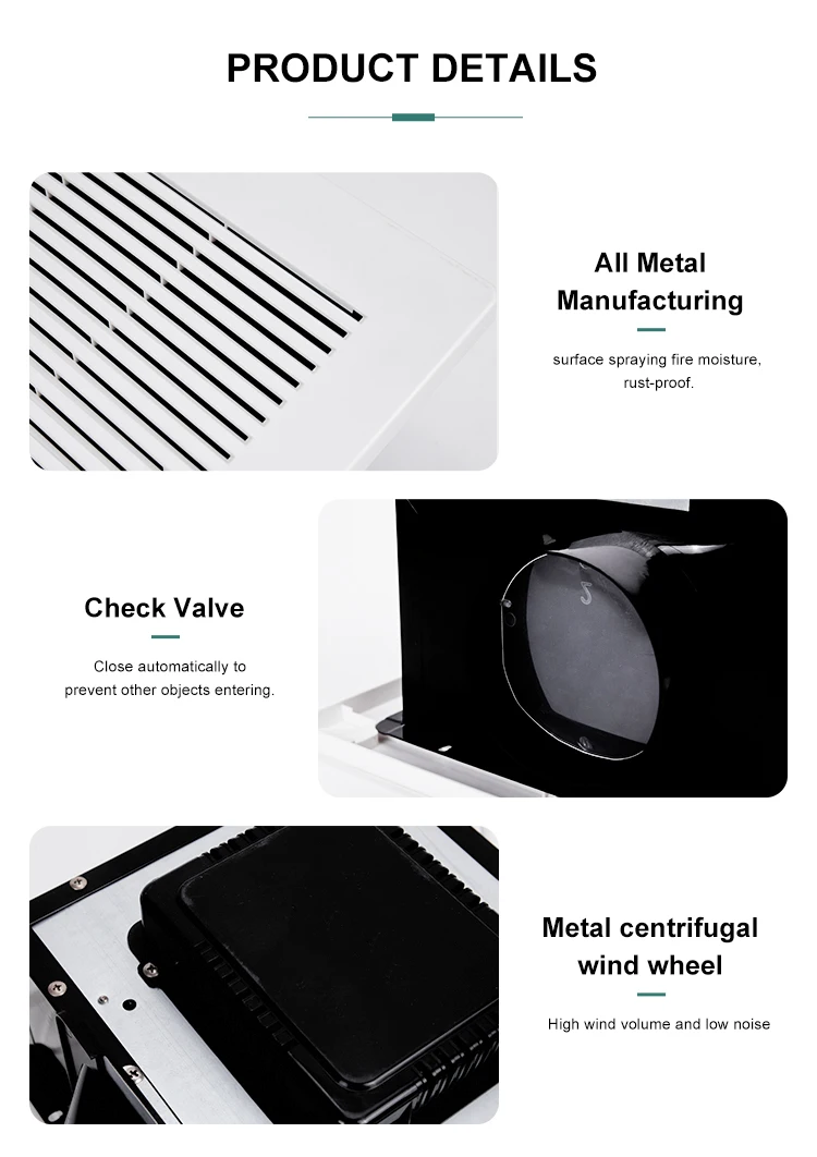 Axial Flow Fan, Ceiling, 220-240V, Electric - detail 10