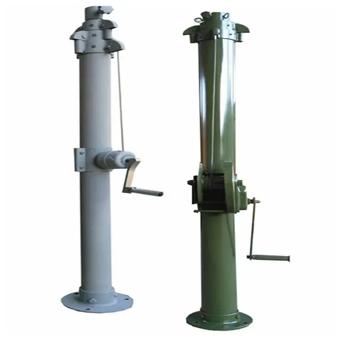 30mマニュアルクランク式伸縮アンテナマストタワー 通信用