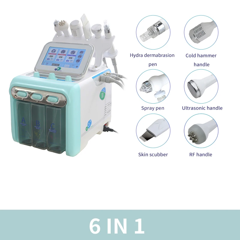 Portable Skin Peeling High Frequency Galvanic Vacuum Spray Facial ...