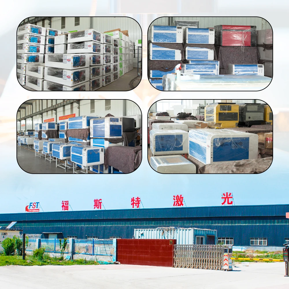 FST 4060 Widely Used Convenient Fast Speed 40w 50w 60w 80w 100w CO2 Laser Engraving Cutting Machine