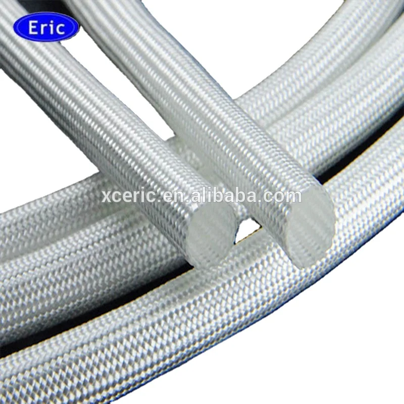 600°C Glass Fiber High Temperature Electrical Insulation Tube Sleeving 