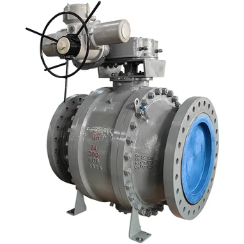 Fixed Ball Valve WCB DN400 PN64 1345KG Ball Valve for Oil and Gas Made in China