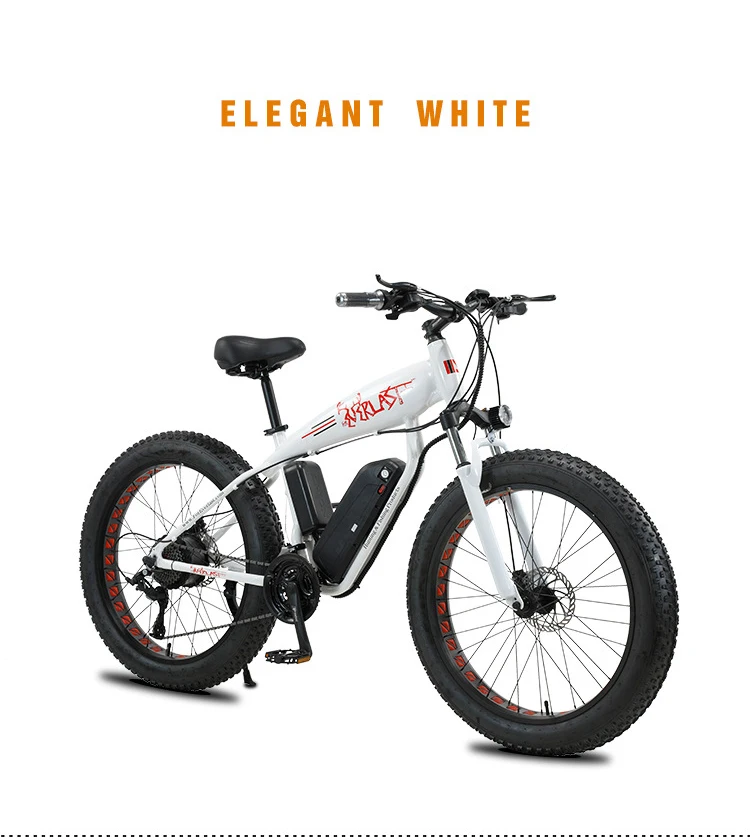 Most Attractive Aluminum Alloy Frame Fat Bike Beach Cruiser Ebike Big