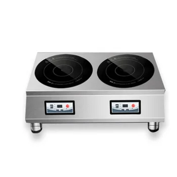 6000W big power two heads Commercial hotel Induction Cooker 220v dubai malaysia philippines india singapore