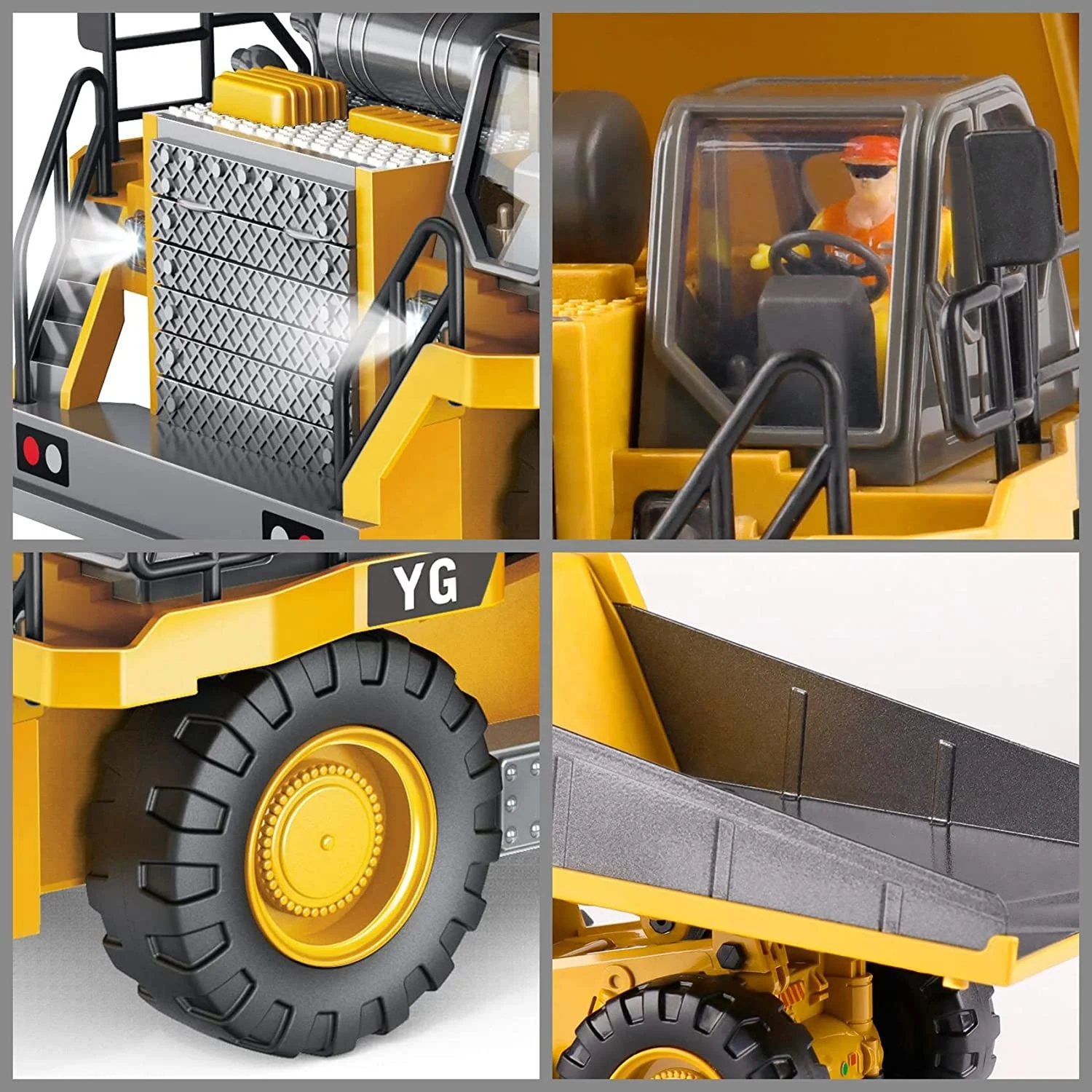 その他 Rc dump 1/14 8x8 Armageddon Hydraulic Dump Truck (FMX)-VV-JD00017