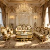 Living room sofa set