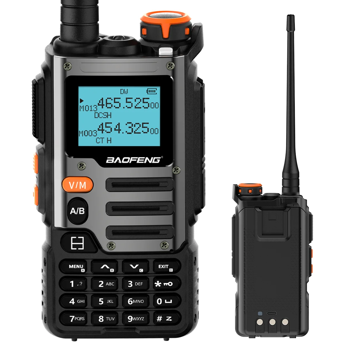 Baofeng Handheld GMRS Woki Toki UV K68 Telsiz UVK68 Full Band Type-C Charging UV-K68 Baofeng Walkie Talkie Long Range K6