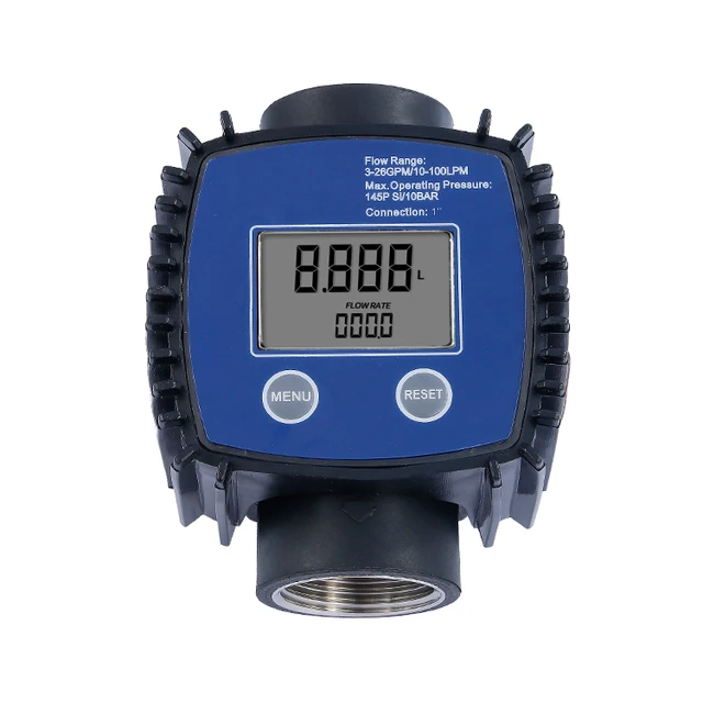 Durable 1 Inch K24 Flowmeter 10 ~120l/min For Water /diesel/gasoline