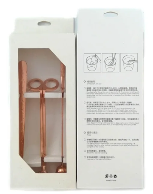 Accessories Snuffer Wick Trimmer Dipper And Tray Candle Tool Set Buy