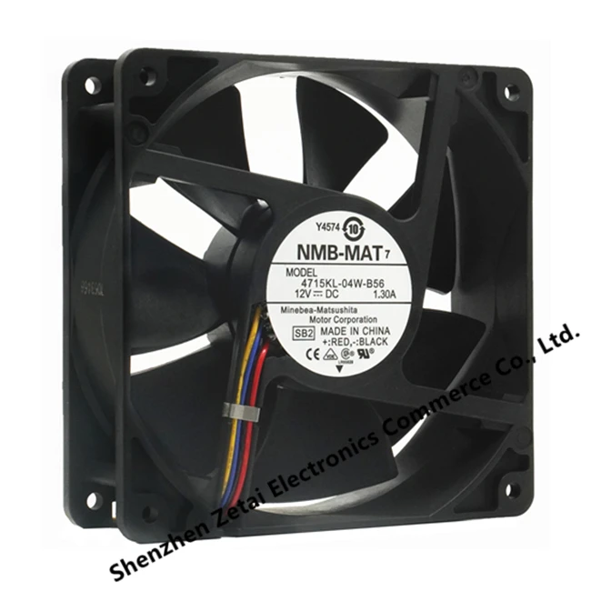 Amazon.com: 4715KL-04W-B56 12V 120mm Fan, 12V 1.3A 12038 4