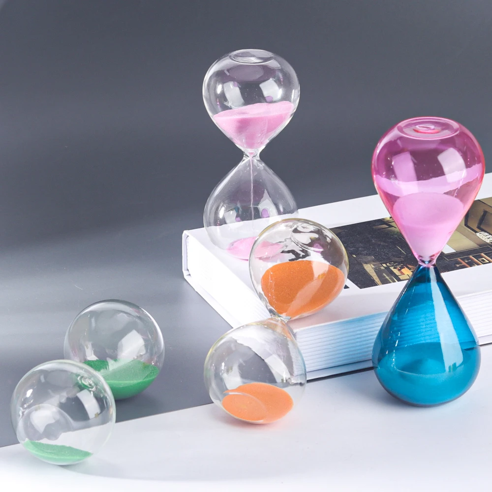 Custom 1 Hour Hourglasses Sand Timer Big Glass Sand Timer