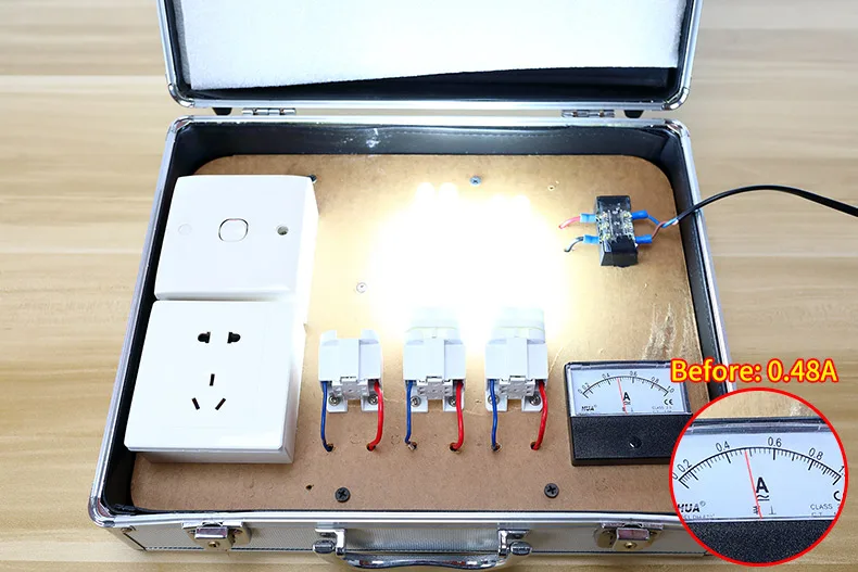 100KW Digital Electricity Optimizer Max Power Saver Energy Saving Equipment House Electricity Electric Bill Saving Device