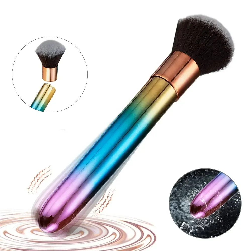 the brush sex toy Women's Vibrator Makeup Brush Discreet Wand Massager Vibrator