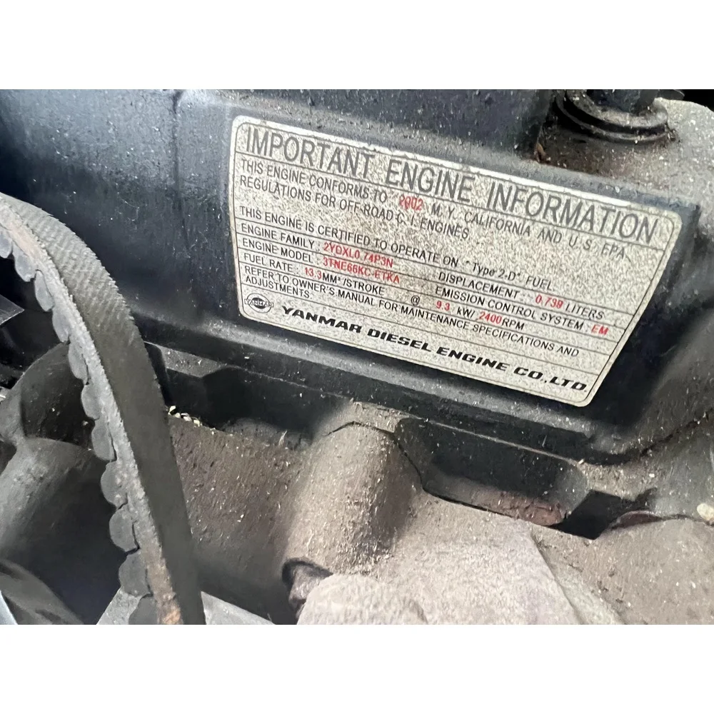 3TNE66 Diesel Engine Assembly A2697 Fit for Yanmar Engine